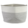 Woven Cotton Basket with Handles